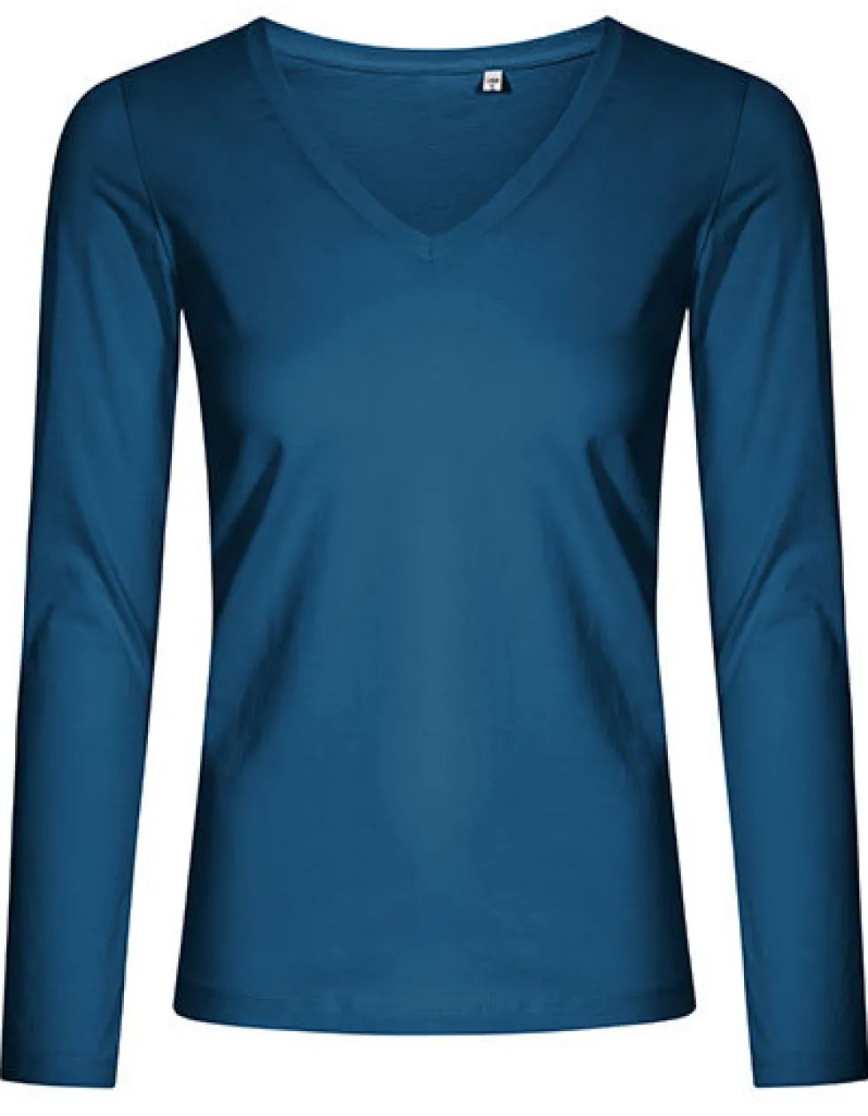 XO1560 X.O by Promodoro Damen V-Neck Langarmshirt