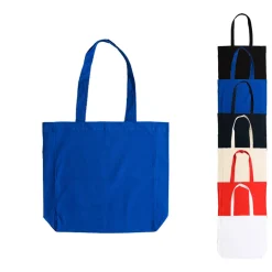 XT95 Printwear Baumwolltasche mit Seitenfalte lange Henkel