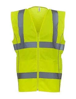 YK180 YOKO Hi-Vis Damen hochsichtbare Sicherheitsweste