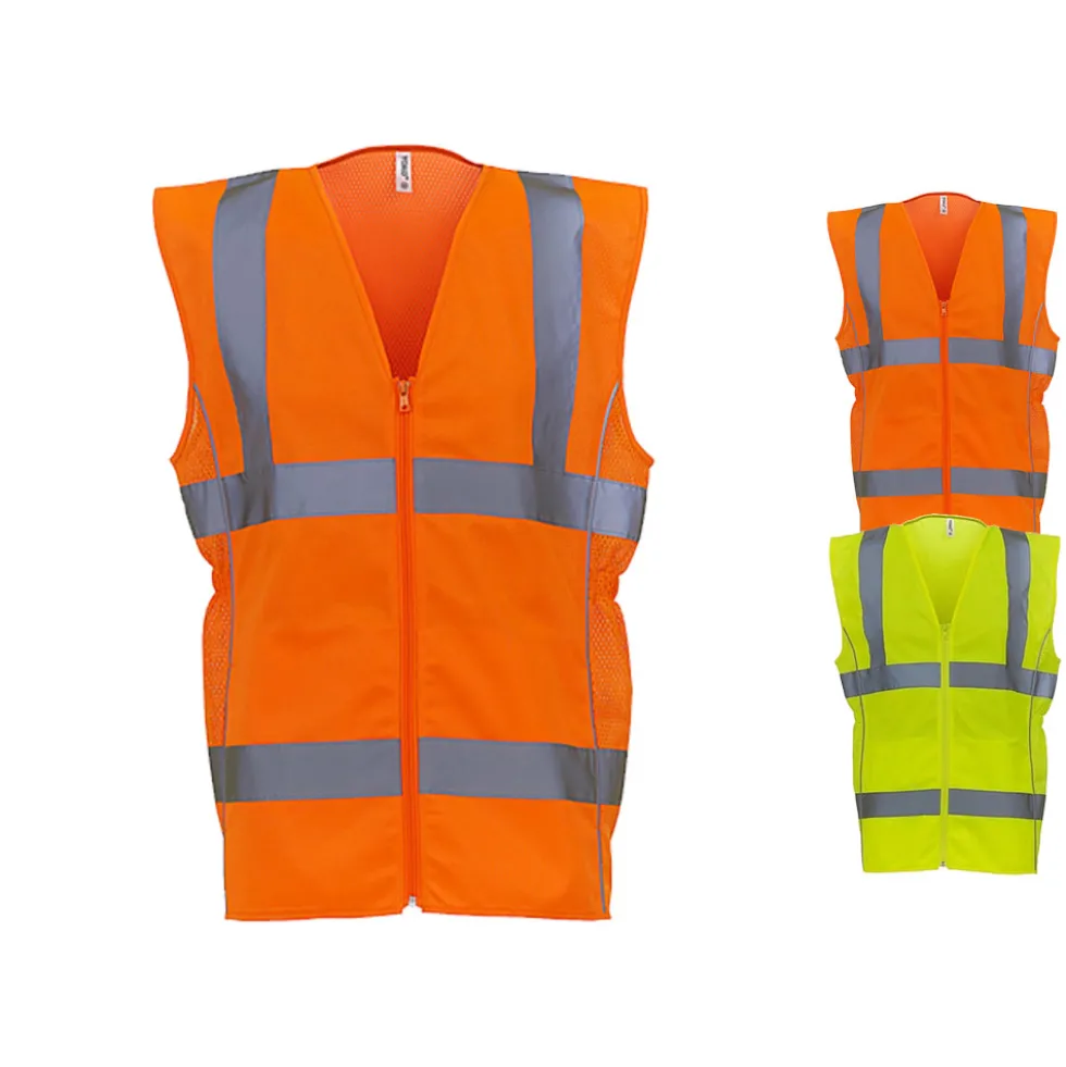 YK180 YOKO Hi-Vis Damen hochsichtbare Sicherheitsweste