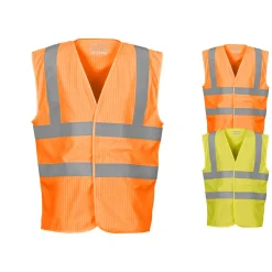 YK1000 YOKO Hi-Vis Damen hochsichtbare Sicherheitsweste flammhemmende Weste
