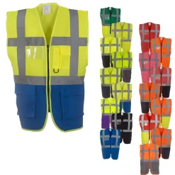 YK801 YOKO Hi-Vis hochsichtbare hochsichtbare Sicherheitsweste