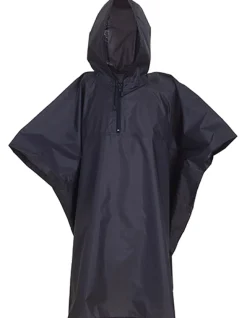YK470 YOKO Hi-Vis hochsichtbare  Kinderponcho Umhang mit Kapuze