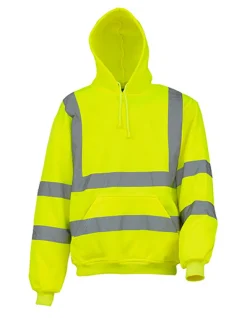 YK05 YOKO Hi-Vis hochsichtbarer Kapuzenpullover Hoodie