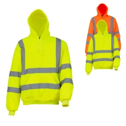 YK05 YOKO Hi-Vis hochsichtbarer Kapuzenpullover Hoodie