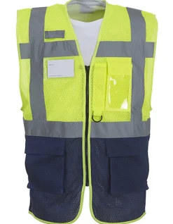 YK820 YOKO Hi-Vis hochsichtbare Sicherheitsweste