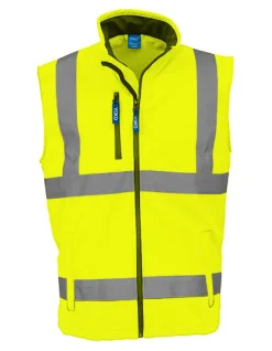YK006 YOKO Hi-Vis hochsichtbare Softshell Gilet