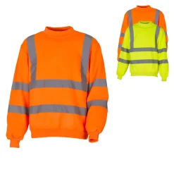 YK510 YOKO Hi-Vis hochsichtbareVisibility Sweatshirt