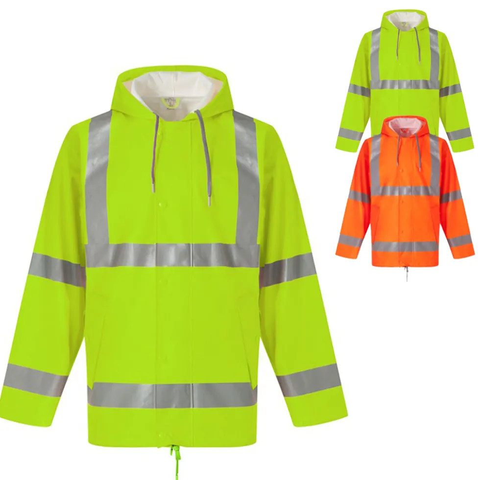 YK450 YOKO Hi-Vis Soft Flex atmungsaktive Regenjacke