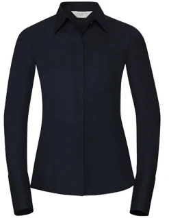 Z960F Russell Collection ULTIMATE STRETCH Bluse Langarm Damen