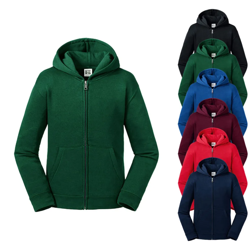 Z266K Russell Kinder AUTHENTIC Kapuzen Sweatshirt Jacke