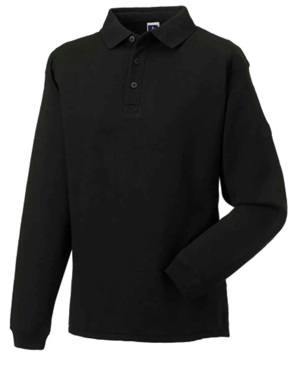Z012 Russell Arbeitsbekleidung Sweatshirt mit Kragen und Knopfleiste