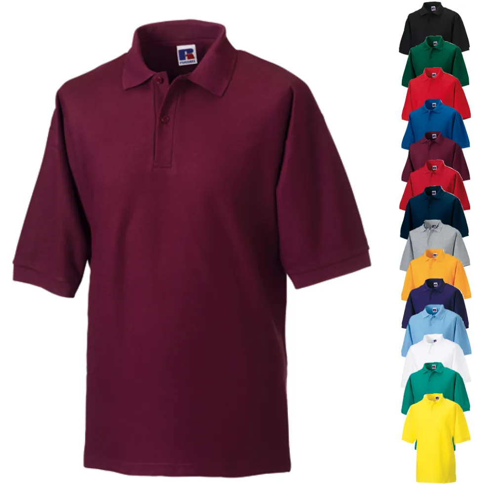 Z539 Russell Poloshirt 65/35